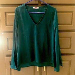 Buddy love top, emerald green, small